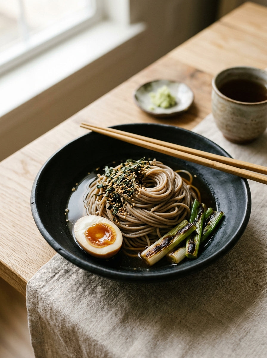 Japanese Buckwheat Noodles — Traditional Soba from Joshu, Japan (720g)